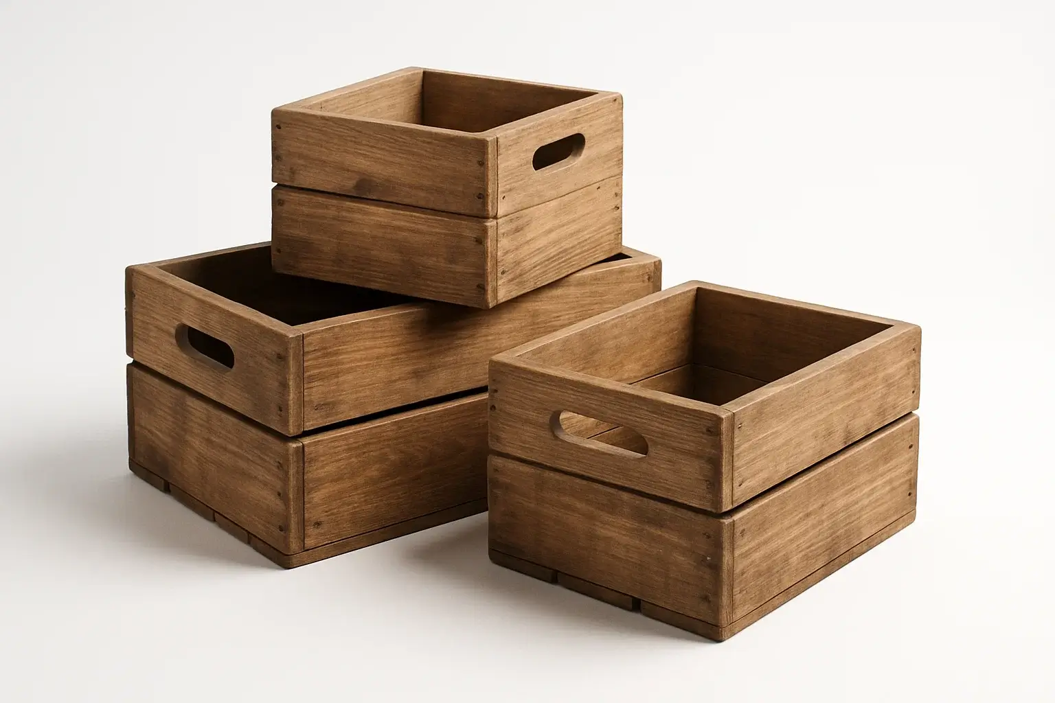 Wooden Crate Set